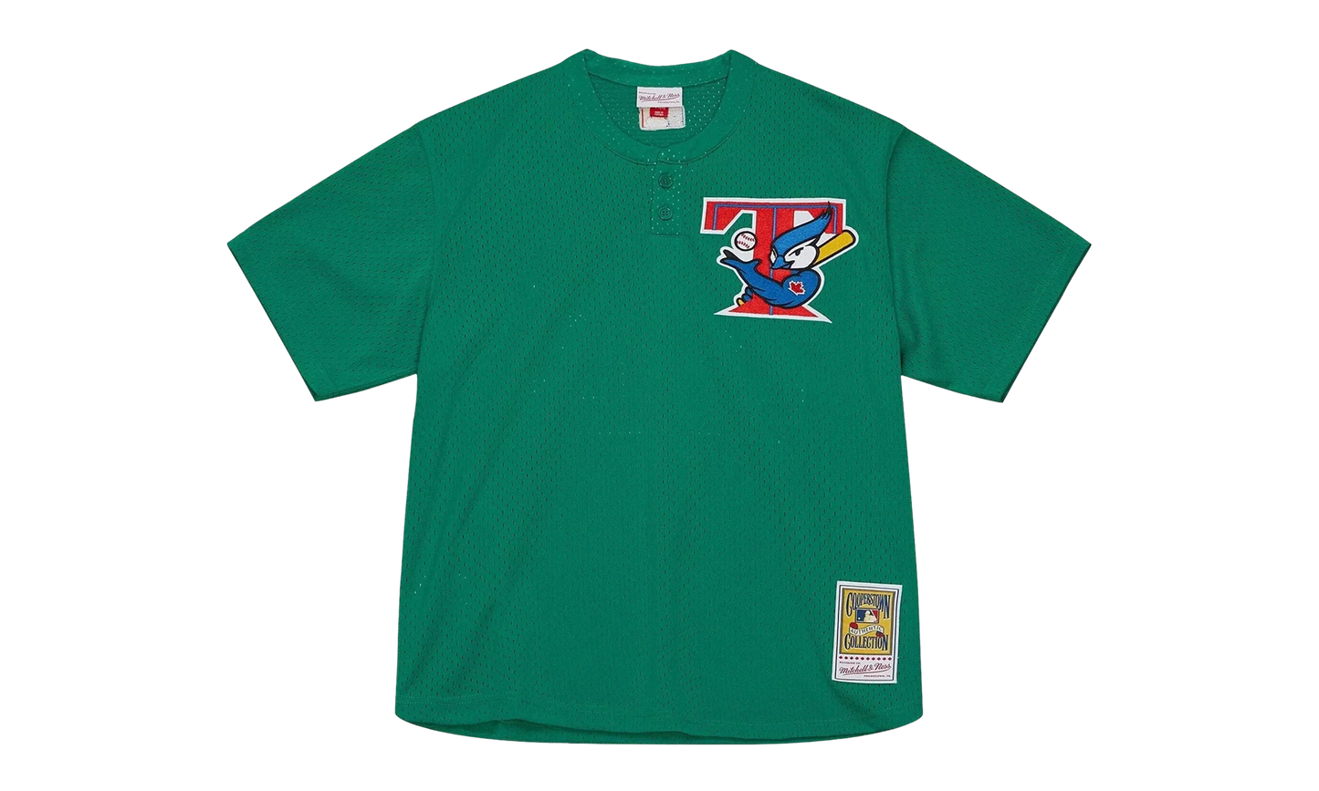 MLB Roy Halladay Batting Practice Jersey "2003 St. Patrick’s Day Toronto Blue Jays - Kelly Green" ABPJ5314 TBJ03RHLKYGN