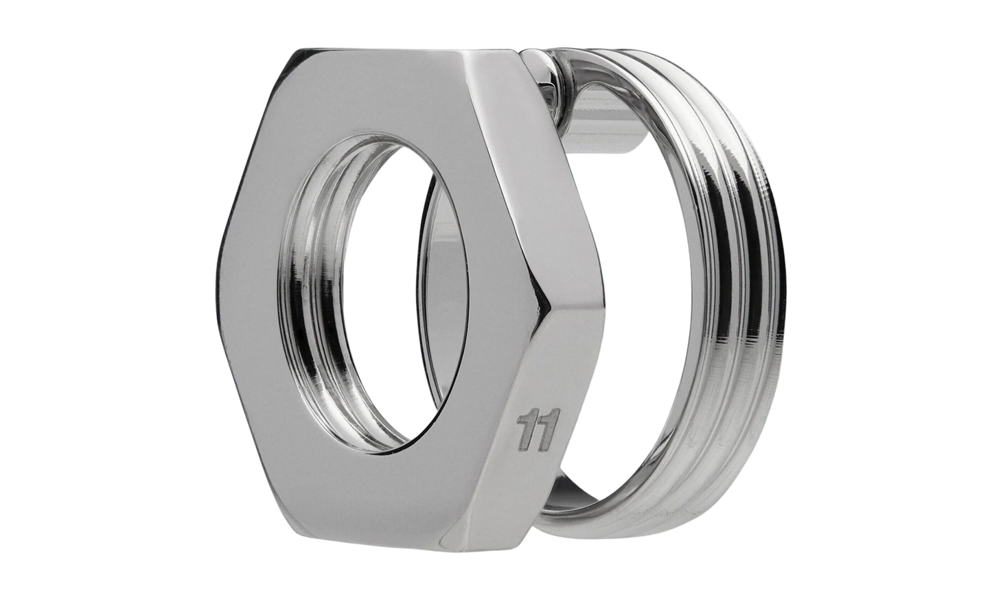 Bolt & Nut Cutout Earring "Silver" SM0VG0022SV0272951