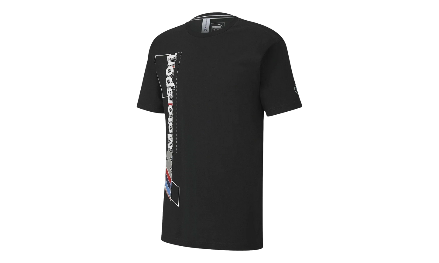 BMW Motorsport Logo Tee+ "Puma Black" 596103 01