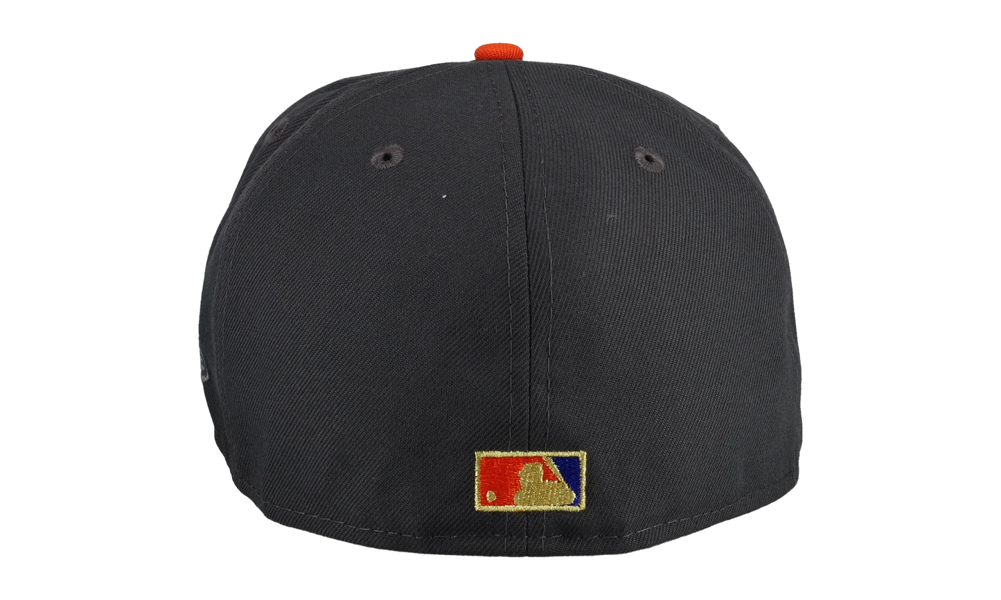 59FIFTY Detroit Tigers 1968 World Series Fitted Hat "Graphite / Royal" NE106