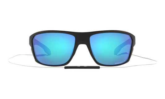 Split Shot Polarized Sunglasses "Matte Black / PRIZM Sapphire" OO9416 33