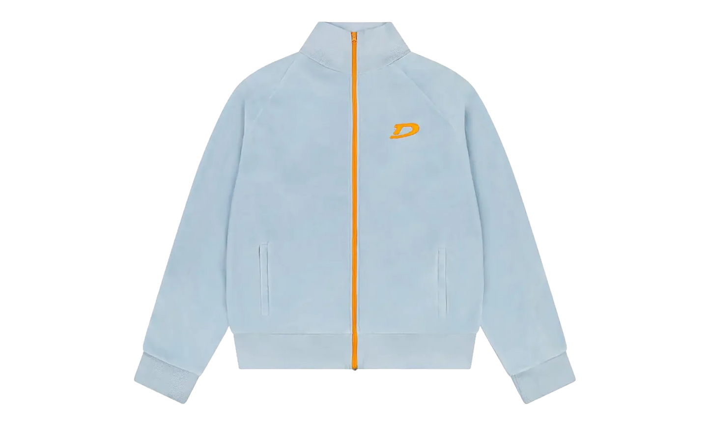 Velour Warmup Jacket "Light Blue" DT516