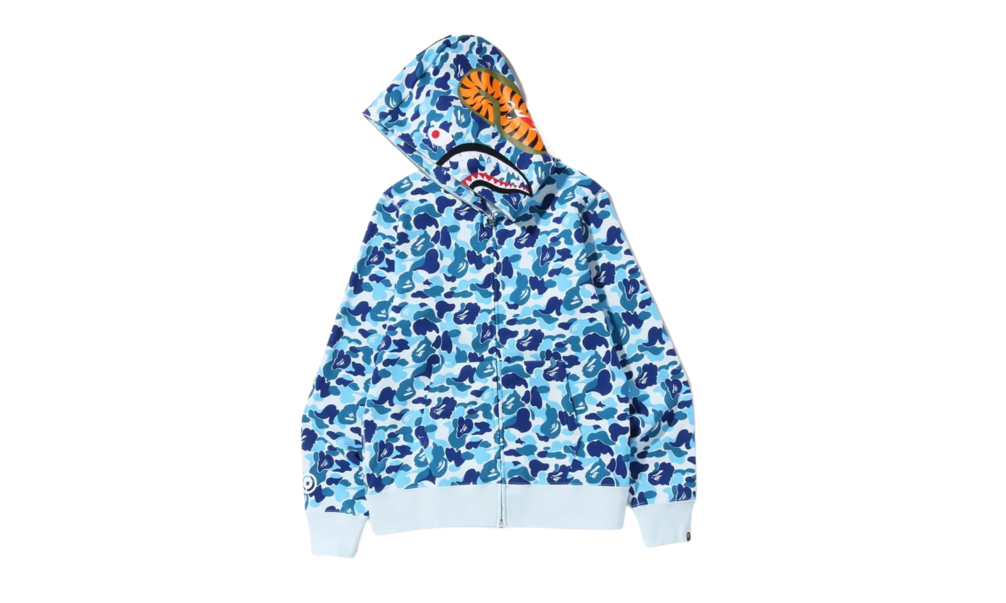 ABC Camo Shark Full Zip Hoodie "Blue" 0ZXSWM00915XO