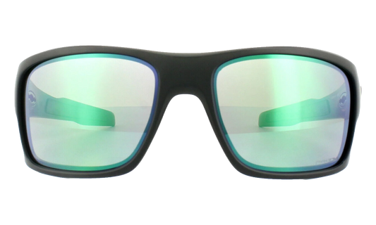 Turbine Polarized Sunglasses "Matte Black / PRIZM Jade Polarized" OO9263 45