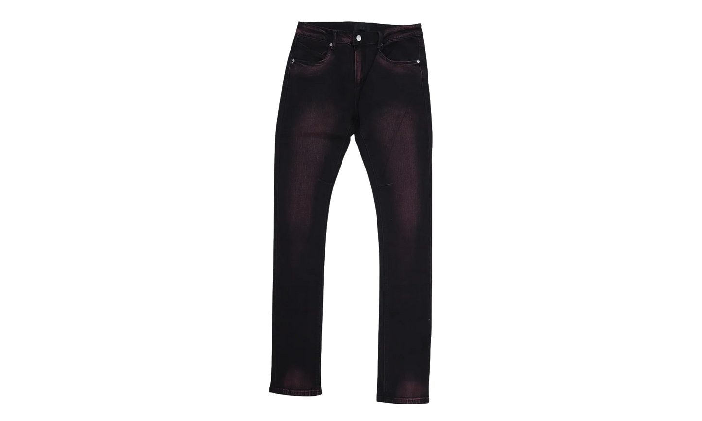 Olivier Highlight Tapered Denim Jeans "Black" MF24D835 B1838BKRDH