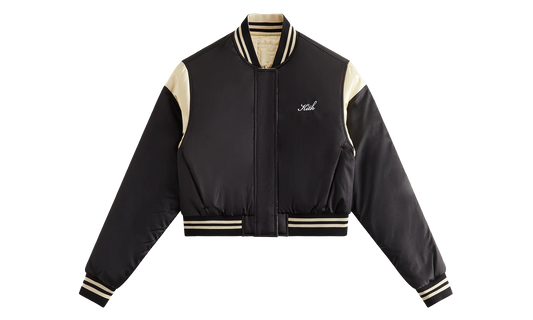 Landry Varsity Cropped Bomber "Black" khw010187 001
