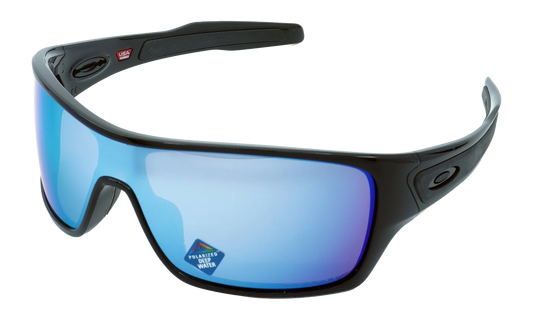 Turbine Rotor Polarized Sunglasses "Polished Black / PRIZM Deep Water Polarized" OO9307 08