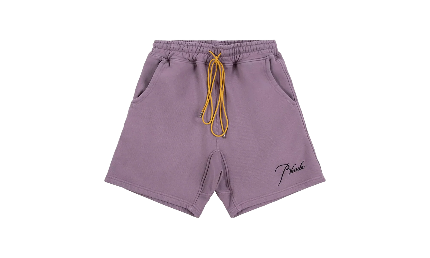 Script Logo Sweatshorts "Mauve" RHSS23SH498261200120