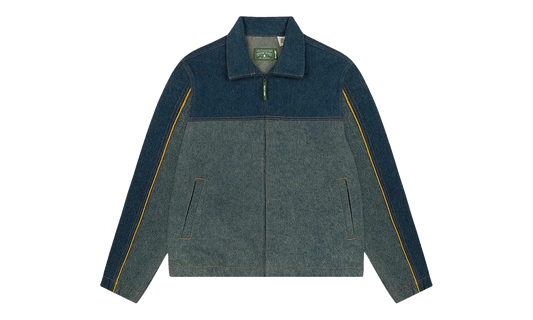 Levi's Cotton Fleur De-Lis Denim Track Jacket "Light Wash" DT513