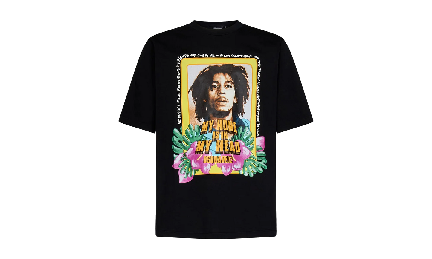 Bob Marley Skater T-Shirt "Black" S71GD1270S22427900