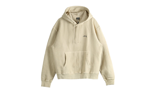 Smooth Stock Pig. Dyed Hoodie "KHAKI" 1925021 KHAK