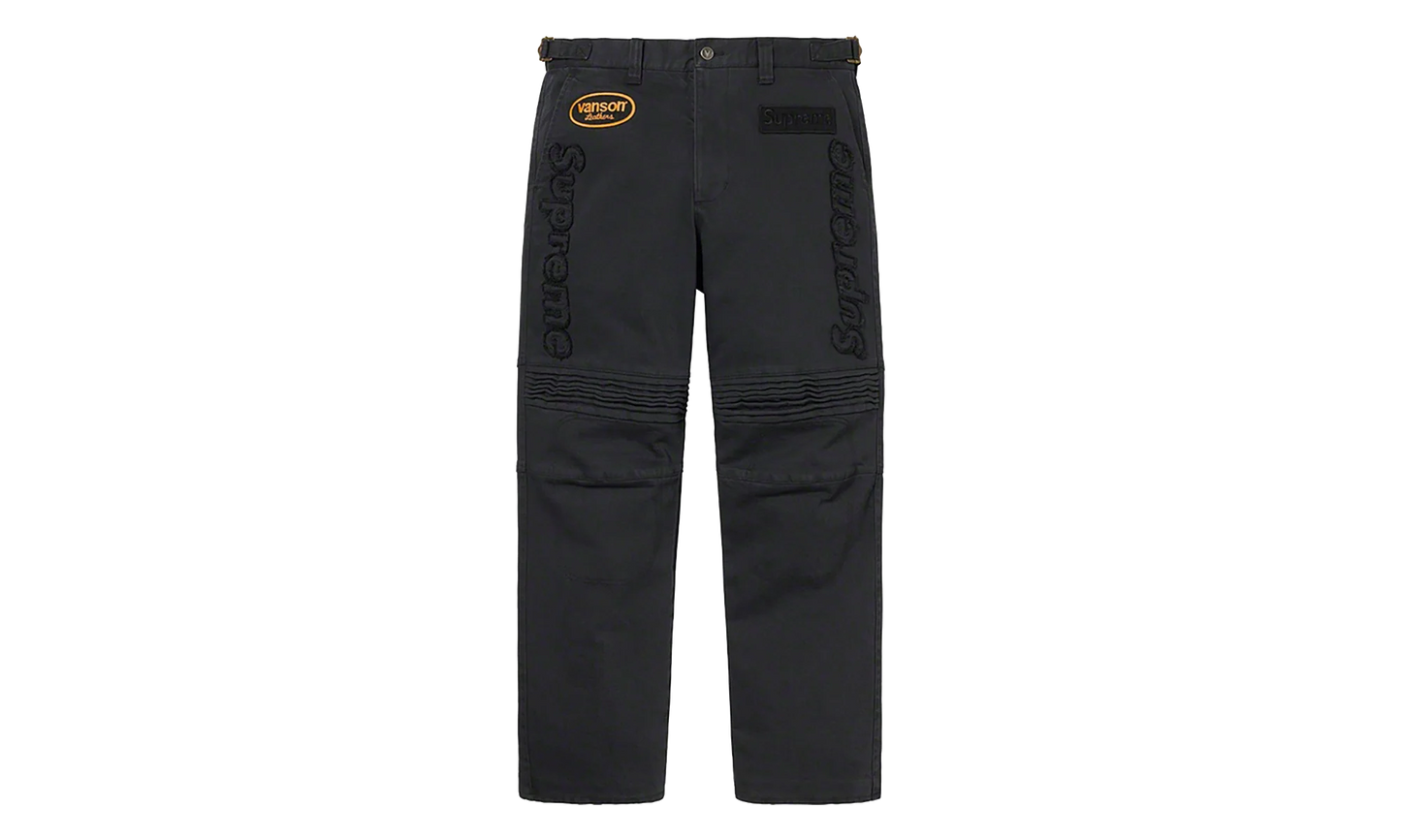 Vanson Leathers Cordura Pants "SS26 - Black" SU27262