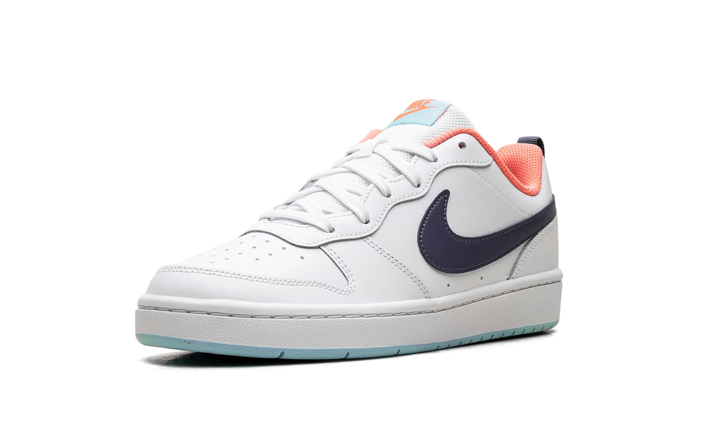 Court Borough Low 2 GS "White Navy" BQ5448 112