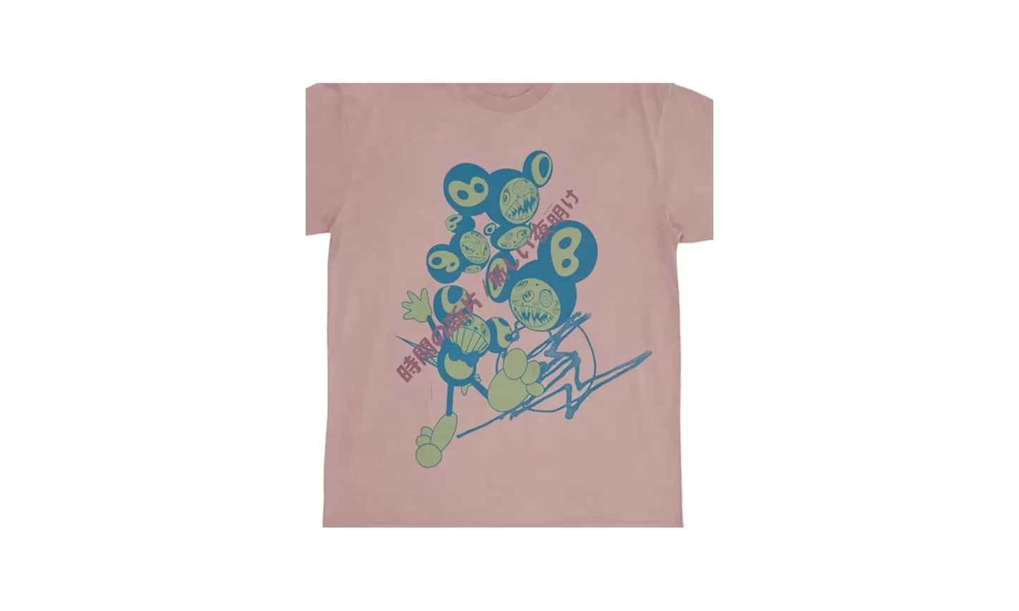 Fragment x Takashi Murakami The Dawn Tee "Cactus Jack - Pink" TSUC29
