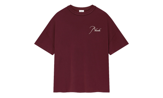Reverse Tee "Burgundy" RHPF24TT18012 BGR