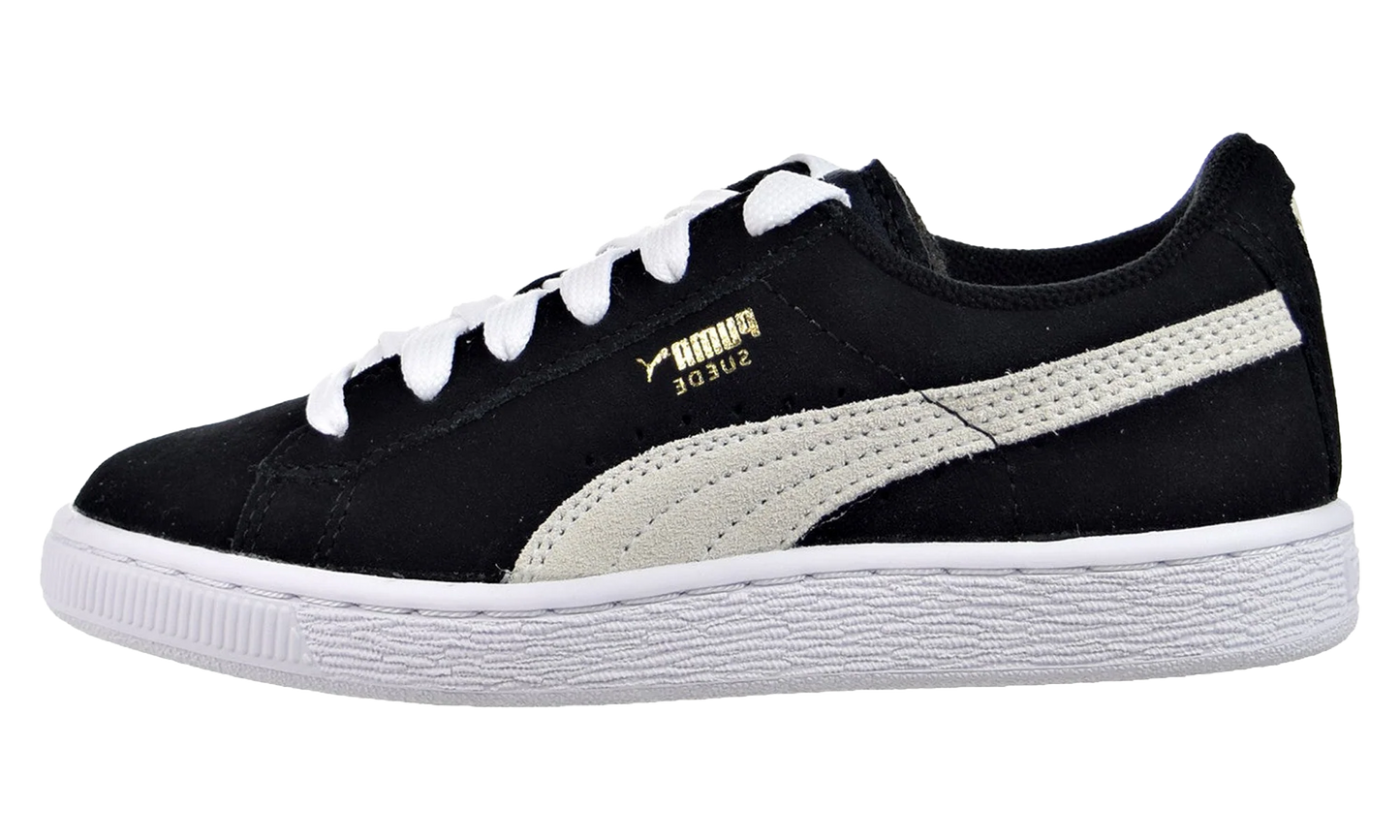 Suede Leisure Shoes PS "Black / White" 360757 01