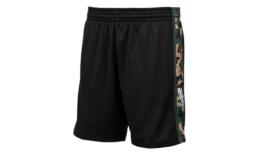 NBA Straight Fire Camo Swingman Shorts "1994 San Antonio Spurs - Black" BA30ZC SAS K NNM