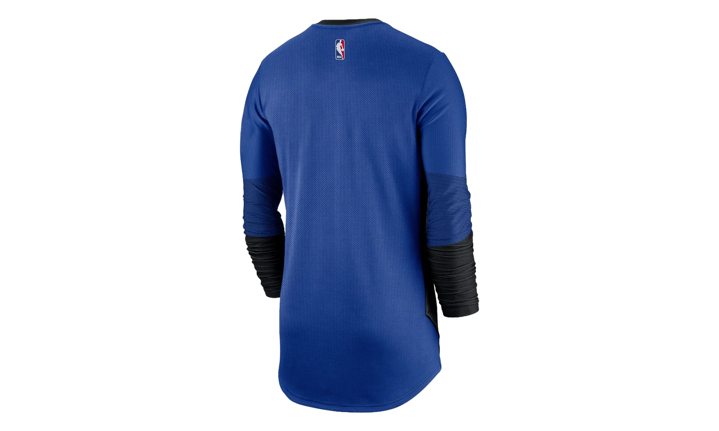 NBA Hyper Elite Performance Long Sleeve Shirt GS "Golden State Warriors - Blue" 9Z2B7BAQL WAR