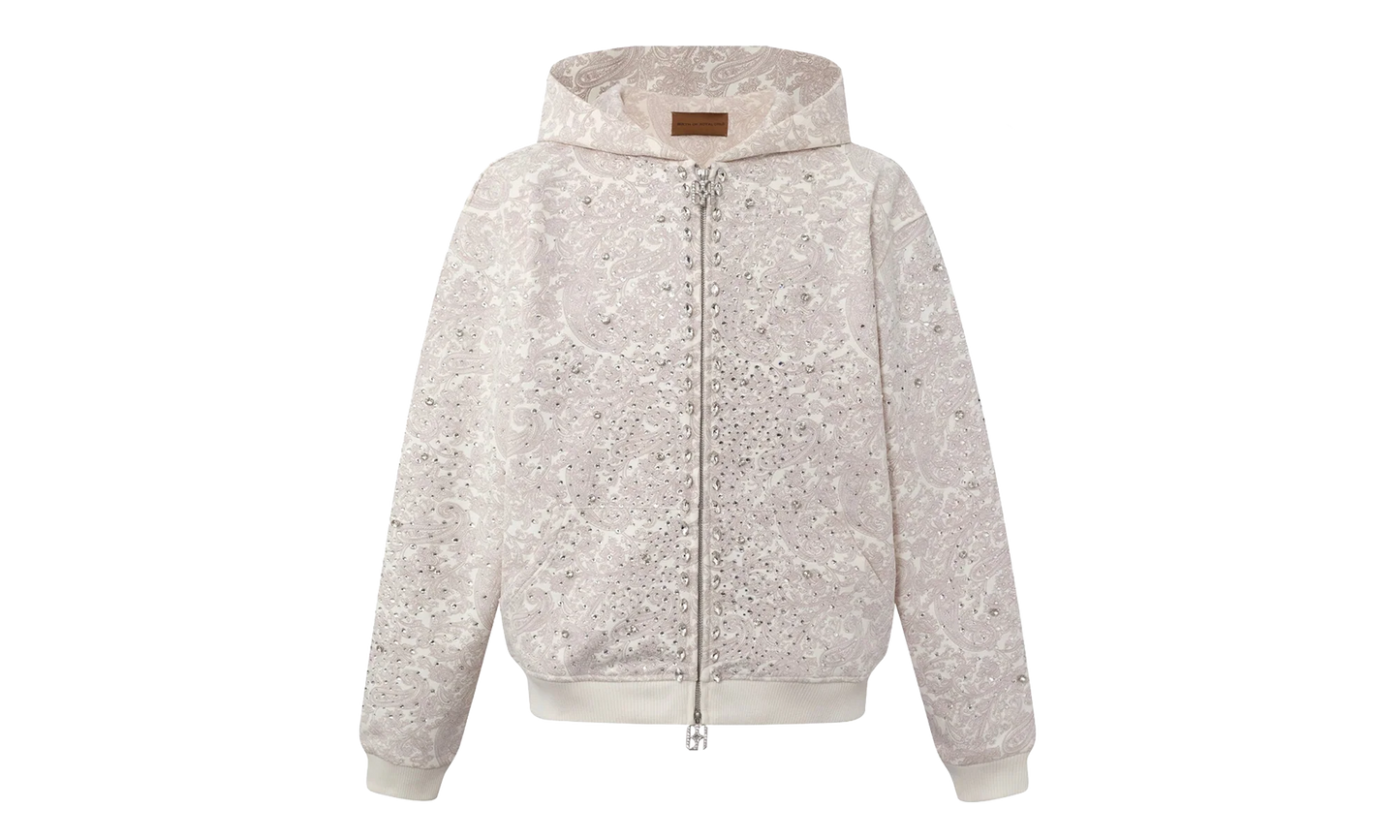 Cashew Blossom Zip-Up Jacket "Cream" BC25FWHA02 WHIT