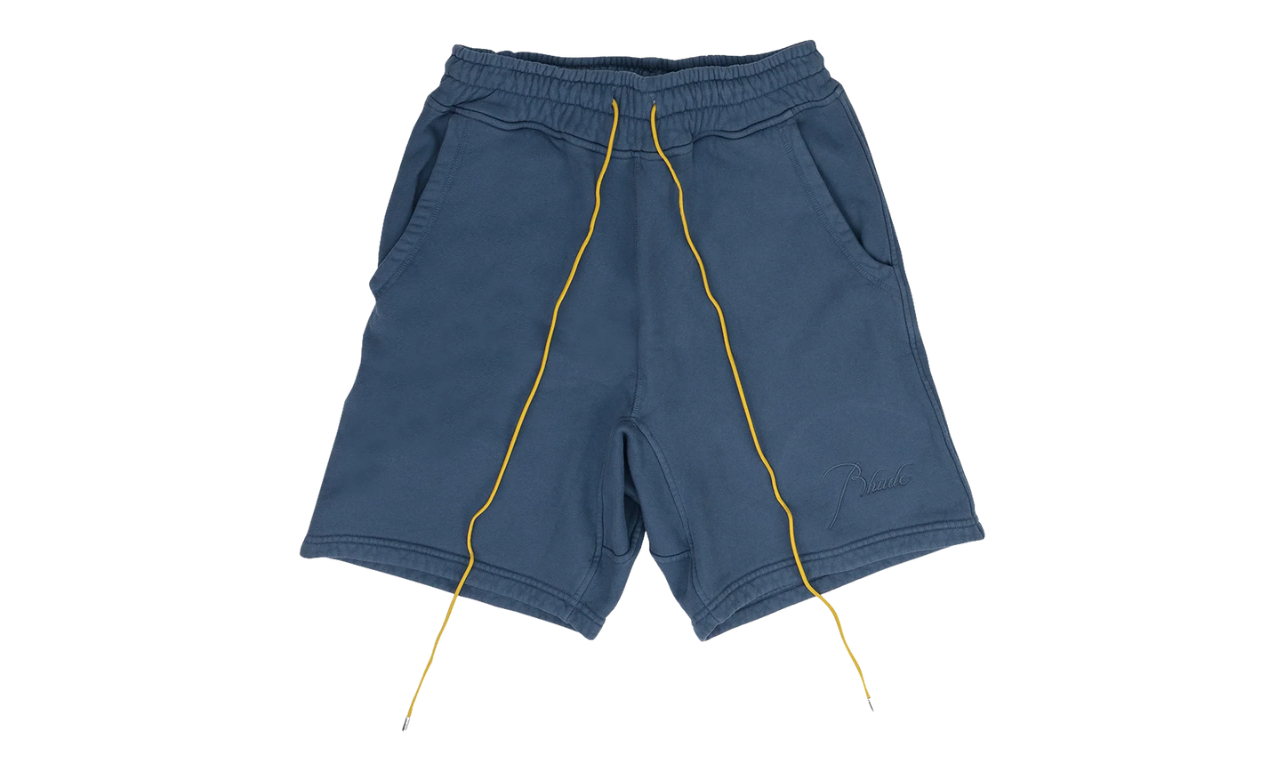 Script Logo Shorts "Slate" RHDMBTM0186 SLT