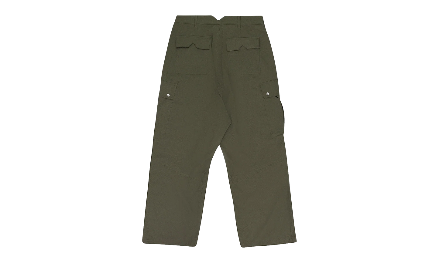 Seersucker Parachute Pant "Green" RHD-MBTM-0149