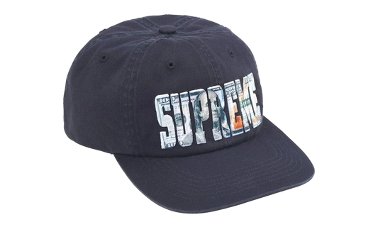 Embroidered Money Logo 6 Panel Hat "SS26 - Navy" SU27433