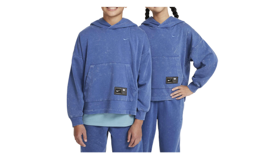 Fleece Pullover Hoodie GS "Mystic Navy" FZ5266 461