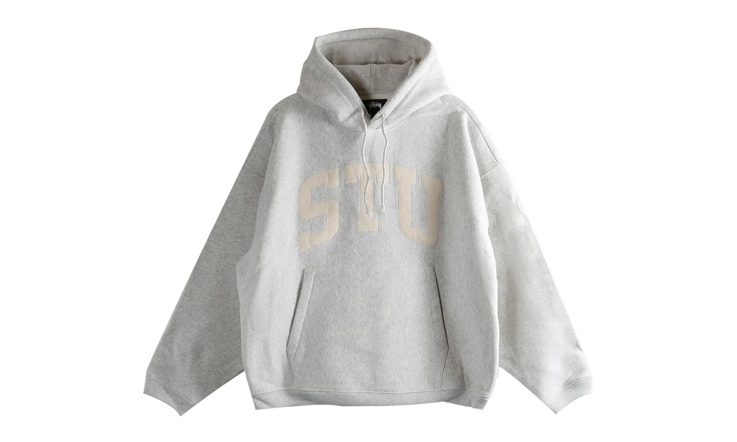 STU Applique Hoodie "ASH HEATHER" 118578 ASHH