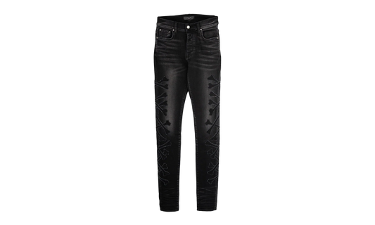 NY XO Bones Jeans "Aged Black" AMDNSY1181 023