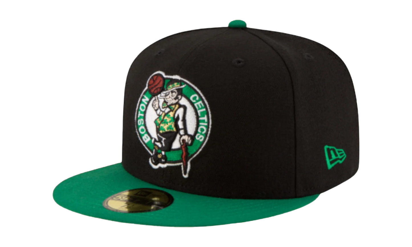 59FIFTY Boston Celtics 2Tone Fitted Hat "Black / Green / Gray UV" NE498