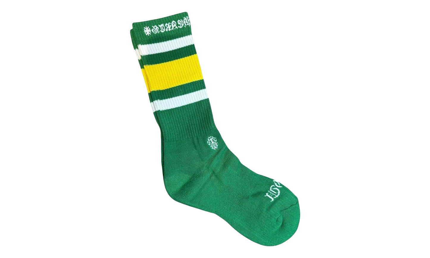 Fuck U Sport Socks "Green / Yellow" CHRM1061