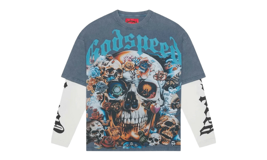 ETERNAL DREAMS LONG SLEEVES SWEATSHIRT "TRUE BLUE" GS124