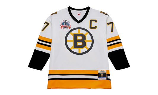 NHL Ray Bourque White Jersey "1989 Boston Bruins - White" JY9023 BBNWHIT