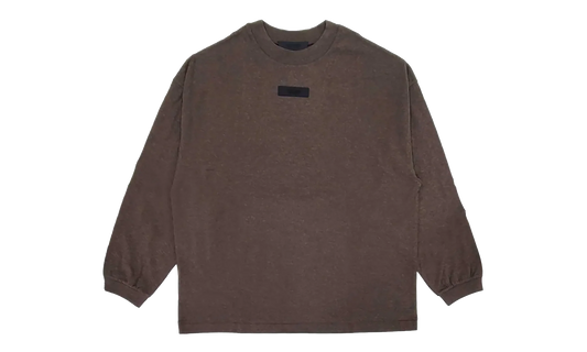 Logo Long Sleeve Tee Shirt "Heather Wood" 125SU244202F