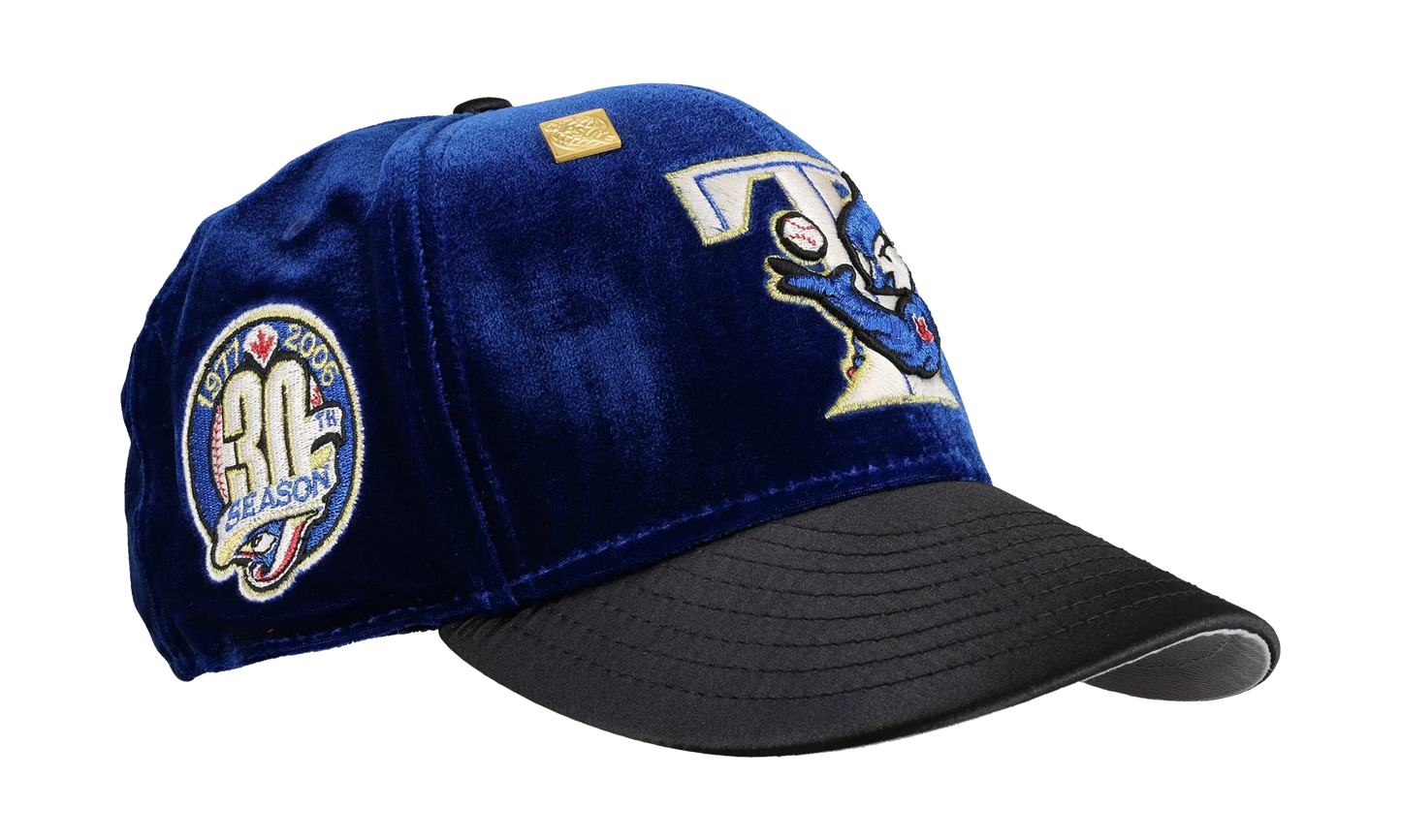 59FIFTY Toronto Blue Jays 30th Season Fitted Hat "Royal - Velvet" NE407