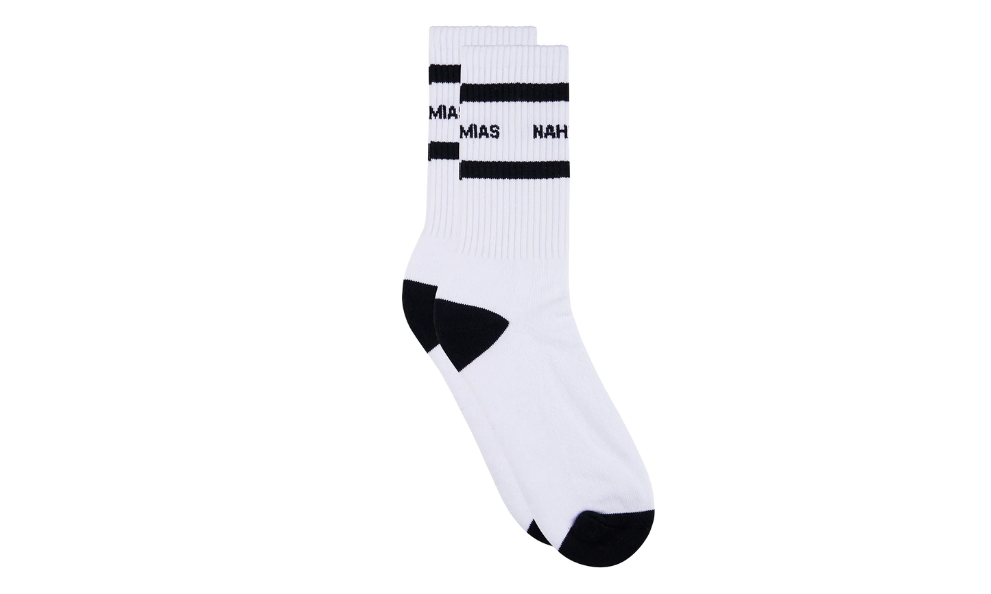 Striped Socks "White" Y2 A1G17 001