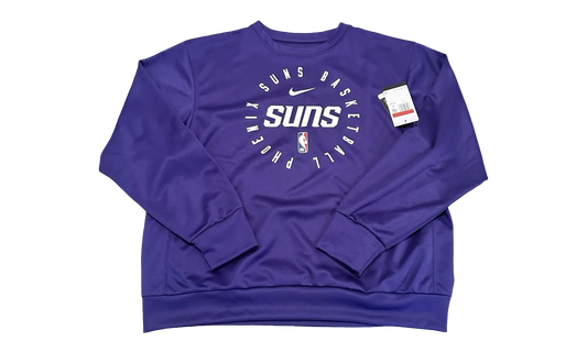 NBA Phoenix Suns Standard Issue Dri-Fit Crewneck Sweatshirt "Purple" FV1806 566