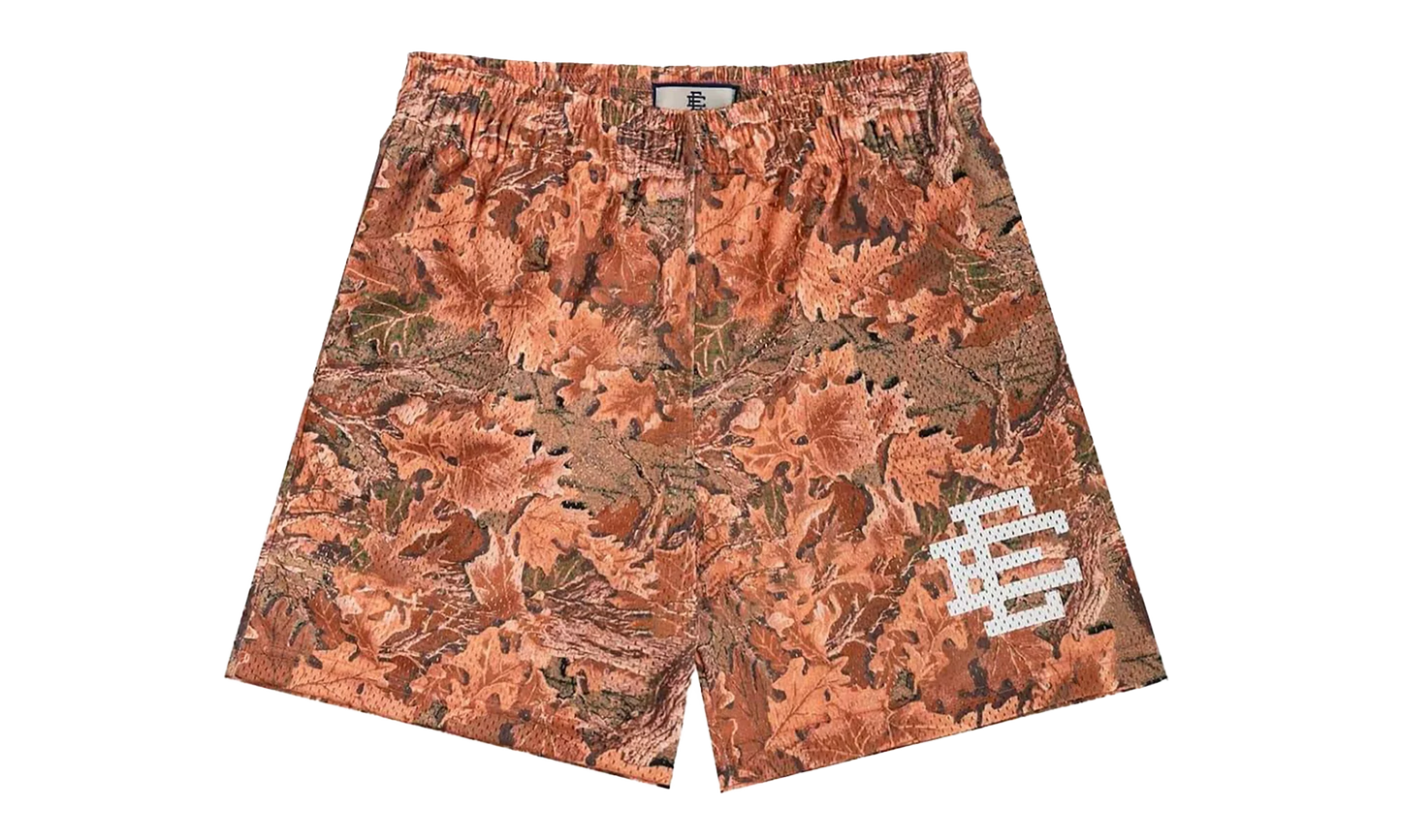 EE Basic Shorts "Orange / Leafy Camo" EE179