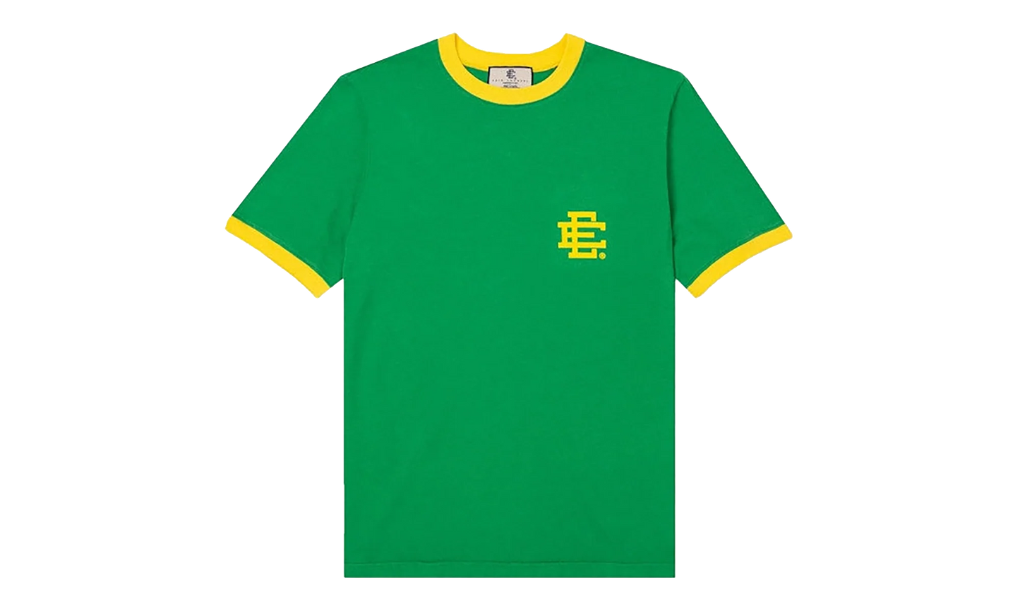 EE Ringer T-Shirt SS23 "Green / Yellow" EE367