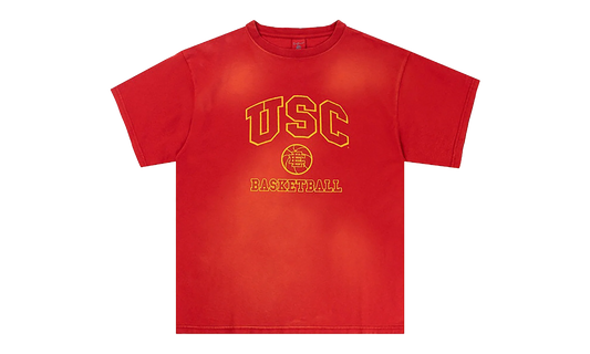 EE COLLEGE USC TEE "SS24 - Washed Red" EE826