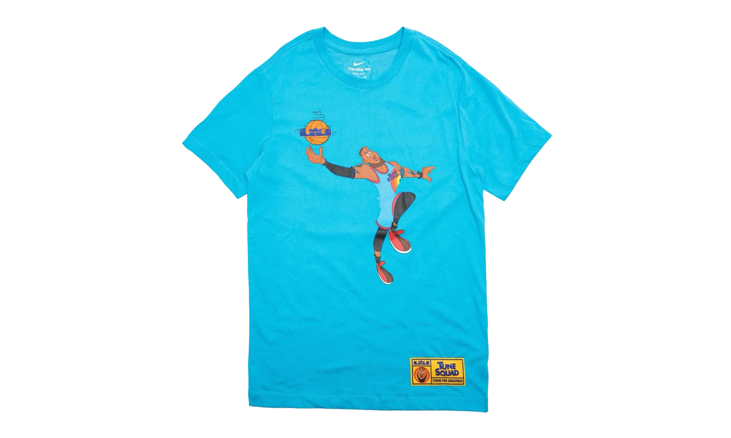 Lebron Dri-fit Basketball T-shirt "Space Jam A New Legacy - Blue" DH3831 434