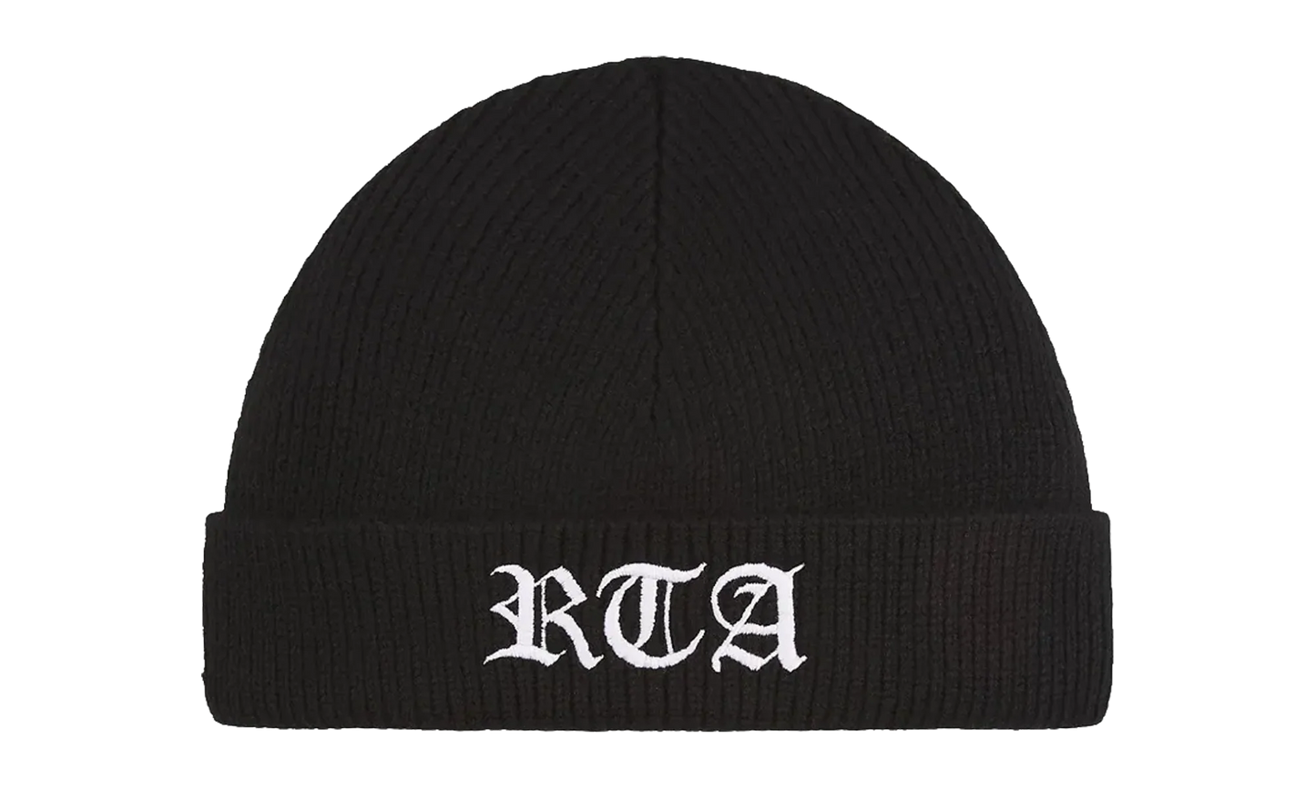 Zion Beanie "Black Old English Cross" MDGDK1181 A2272BKOEL
