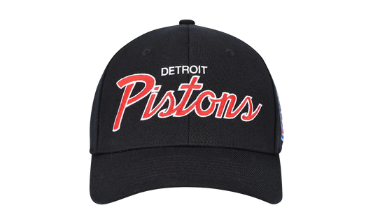 NBA Team Script 2.0 Stretch Snapback Cap "Detroit Pistons - Black" HHSS3281 DPIYYPPPBLCK