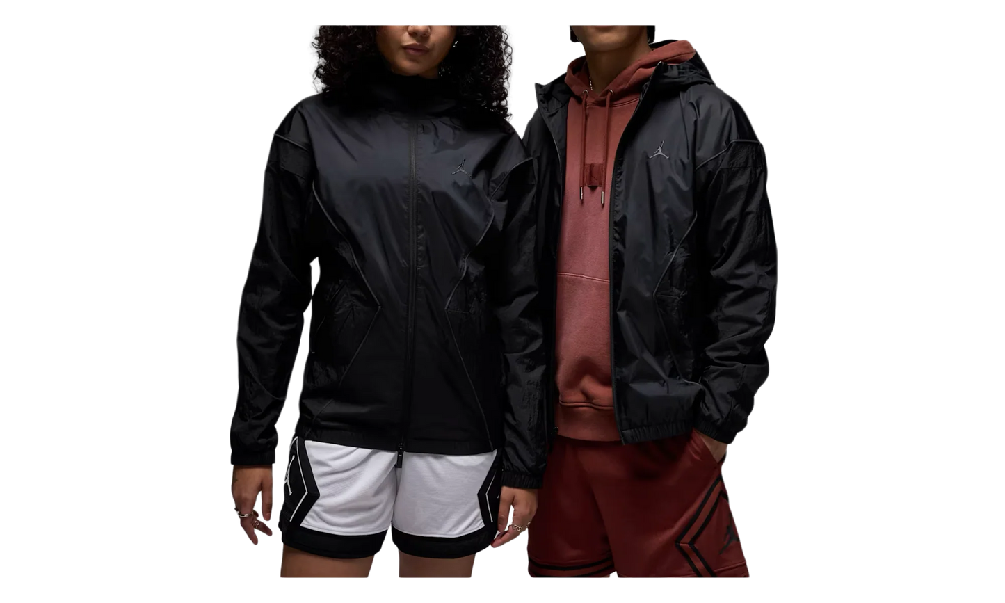 Jordan Brooklyn Hooded Draft Jacket "Black / Black / Anthracite / Anthracite" HF9333 010