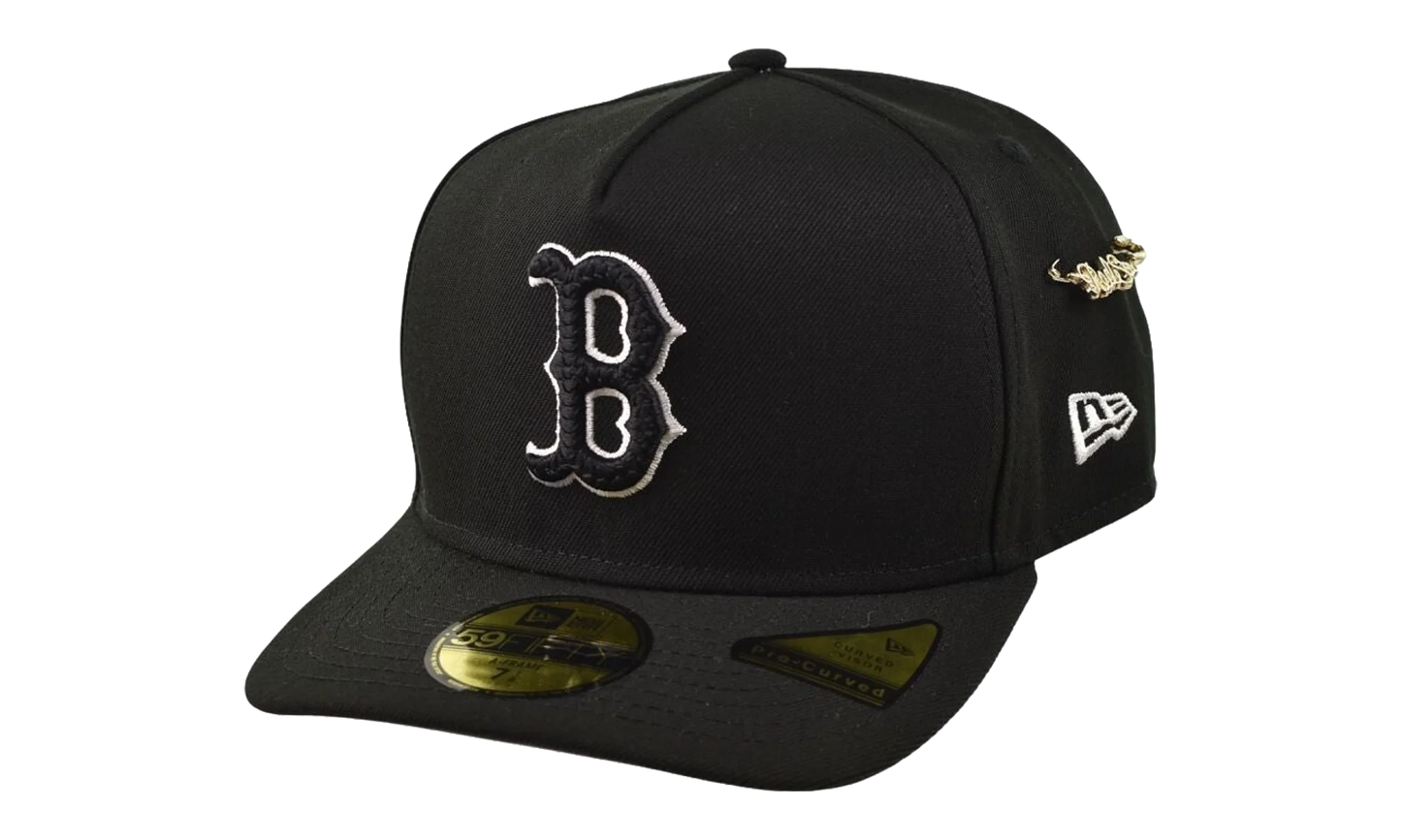 59FIFTY Boston Red Sox Fitted Hat "Script Safety Pin" 60668859