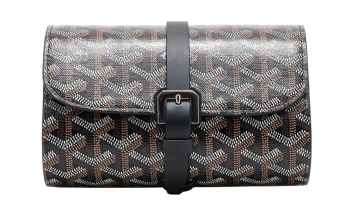 Double Travel Watch Case "Black" GOY14