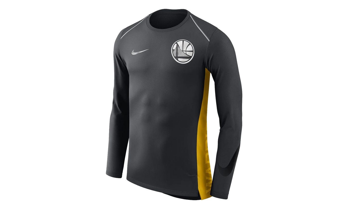 Dri-Fit Long Sleeve T-Shirt "Golden State Warriors - Black" 908039 014