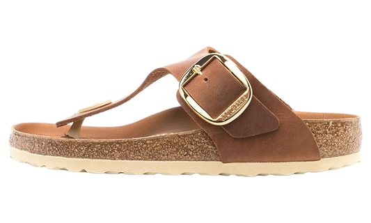 Gizeh Big Buckle "Oiled Leather Cognac" 1018745