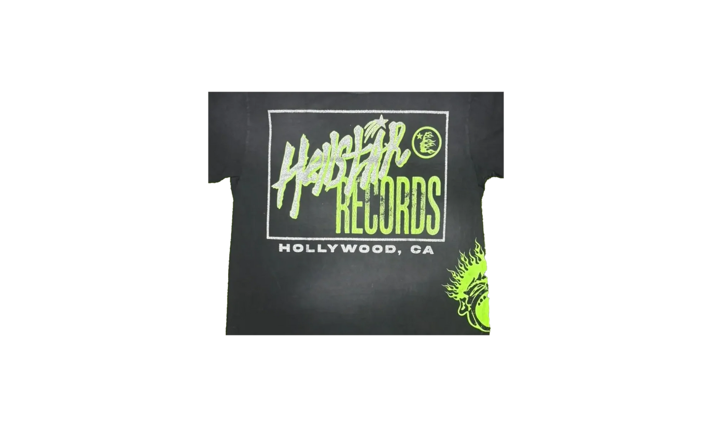 RECORDS REMIX TEE "Black" HSR179