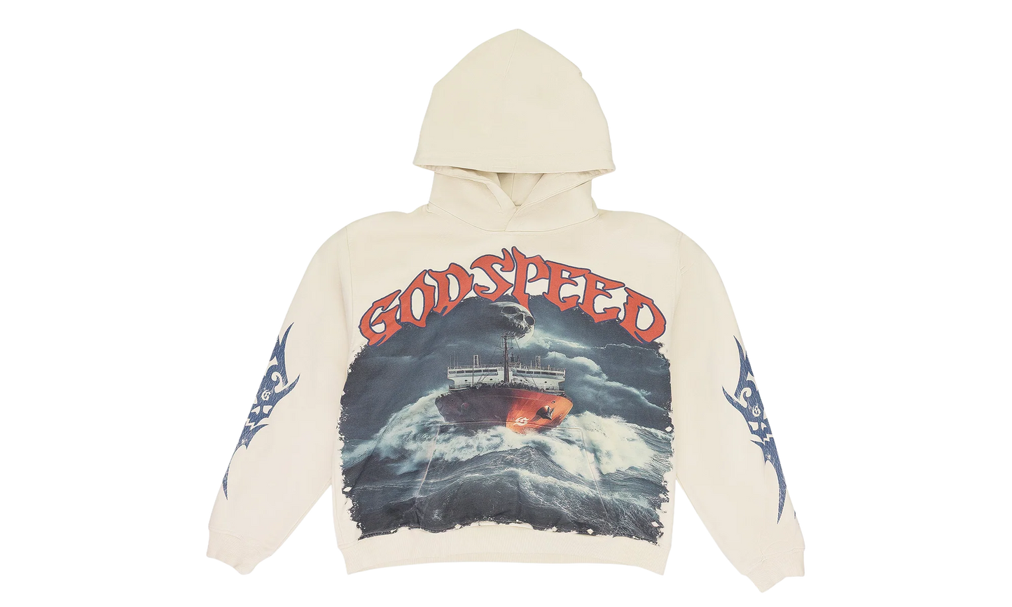 Seasick Hoodie "White" GDS-MHDS-0008